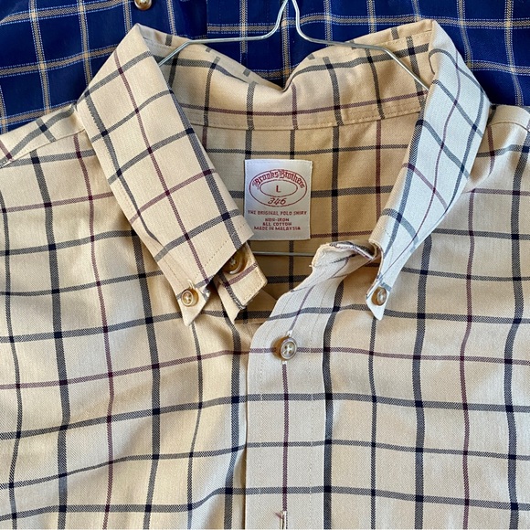 3 Brooks Brothers Large Mens button up shirt - Picture 7 of 11